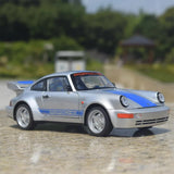 [TOY] 1:24 Porsche 2021 911 964 argent voiture miniature Die-Cast