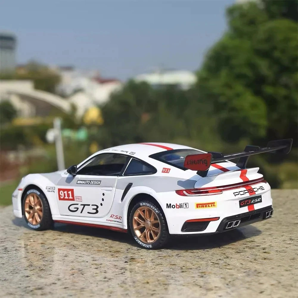 [TOY] 1:24 Porsche 2021 911 GT3 RSR Model Car Die-Cast