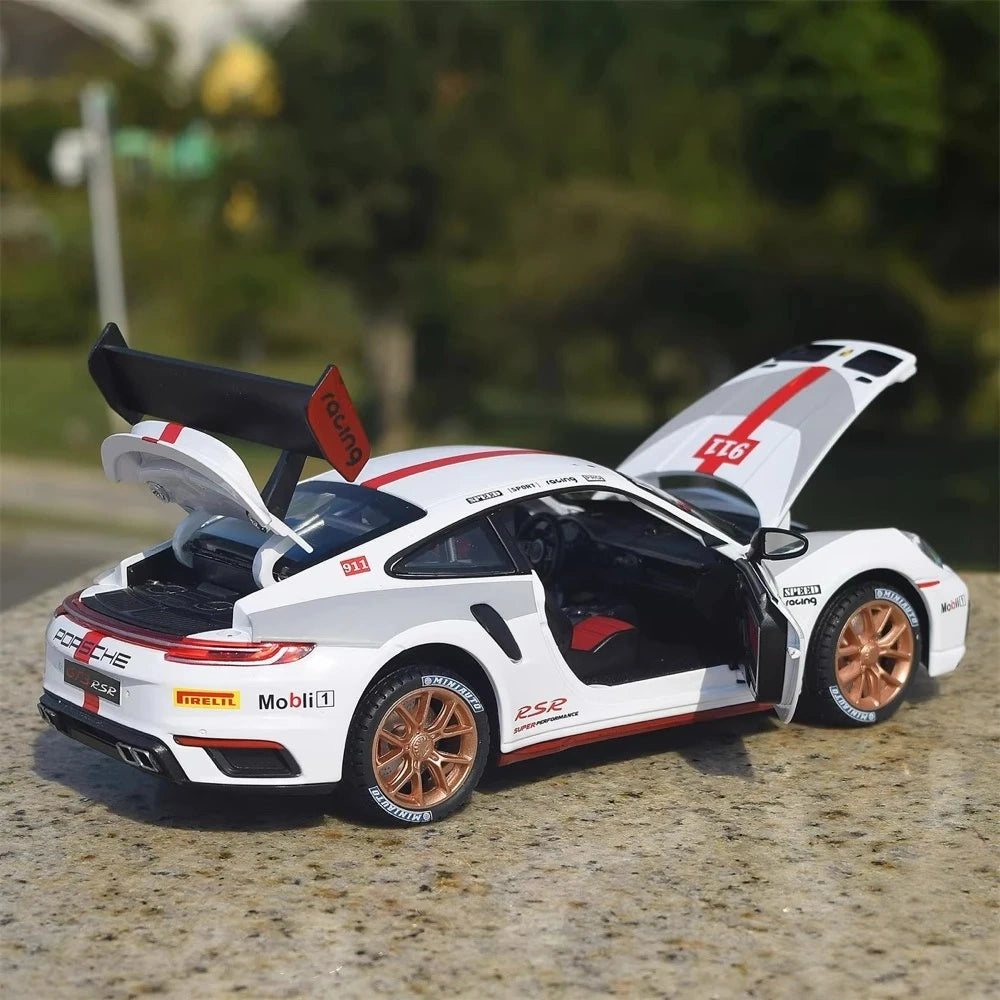 [TOY] 1:24 Porsche 2021 911 GT3 RSR Model Car Die-Cast