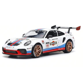 [TOY] 1:24 Porsche 2021 911 GT3 RSR Martini Model Car Die-Cast