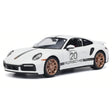 [TOY] 1:24 Porsche 2021 911 Turbo S White Model Car Die-Cast