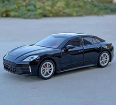 [TOY] 1:24 Porsche 2024 Panamera Black Model Car Die-Cast