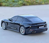 [TOY] 1:24 Porsche 2024 Panamera noir voiture miniature Die-Cast