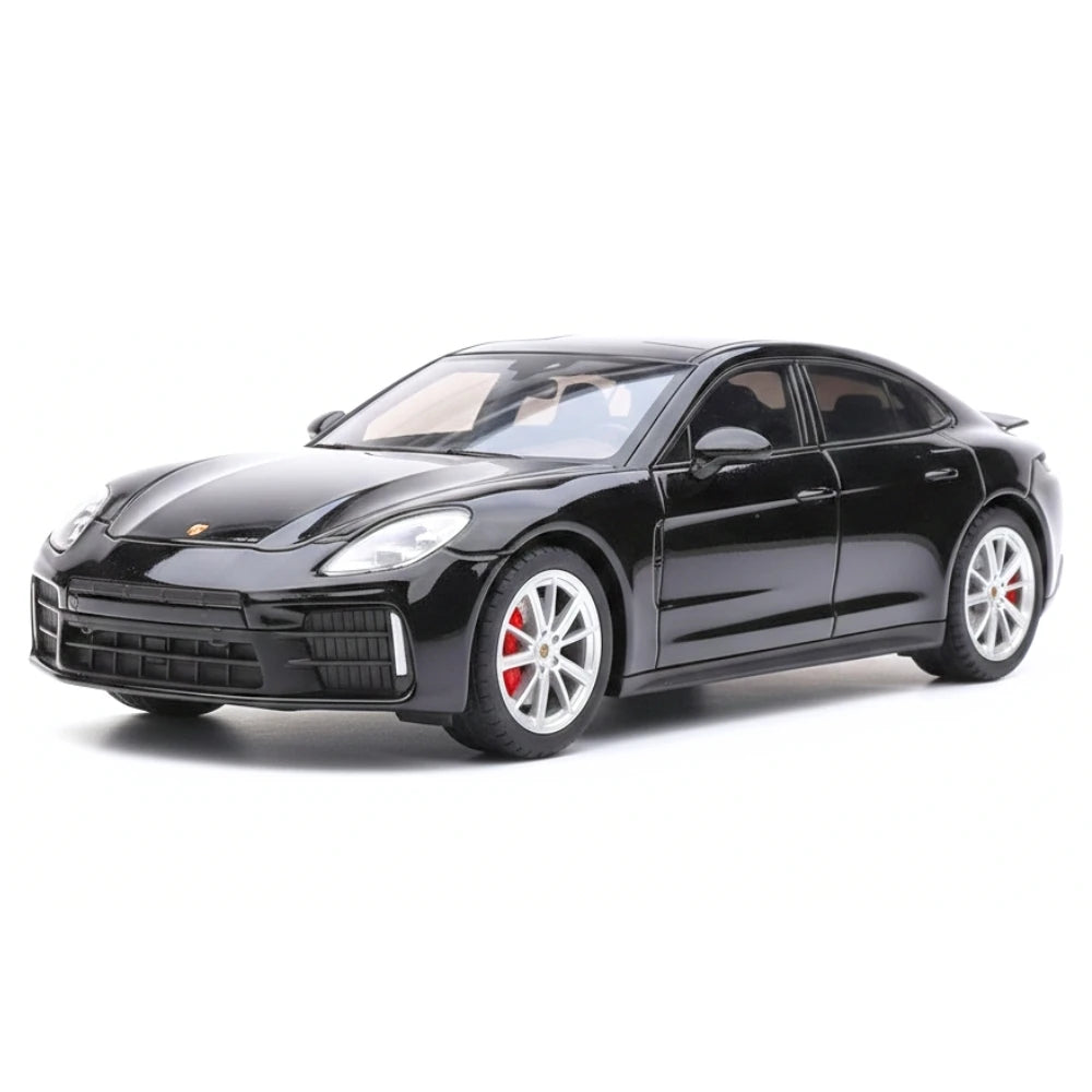 [TOY] 1:24 Porsche 2024 Panamera Black Model Car Die-Cast