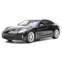 [TOY] 1:24 Porsche 2024 Panamera Black Model Car Die-Cast