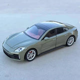 [TOY] 1:24 Porsche 2024 Panamera Green Model Car Die-Cast