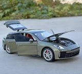[TOY] 1:24 Porsche 2024 Panamera Green Model Car Die-Cast