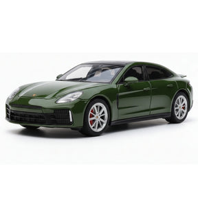 [TOY] 1:24 Porsche 2024 Panamera Green Model Car Die-Cast