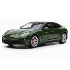 [TOY] 1:24 Porsche 2024 Panamera Green Model Car Die-Cast