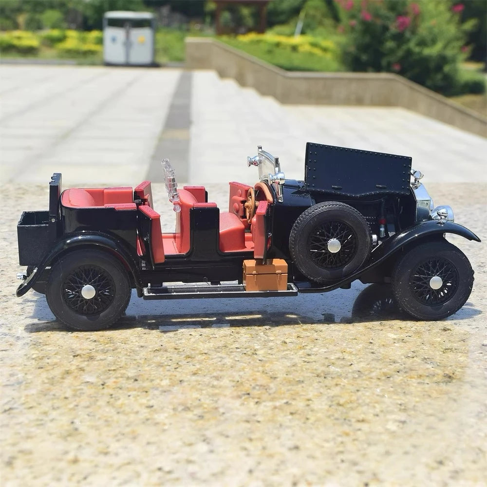 [TOY] 1:24 Rolls-Royce 1925 Phantom I Black Model Car Die-Cast