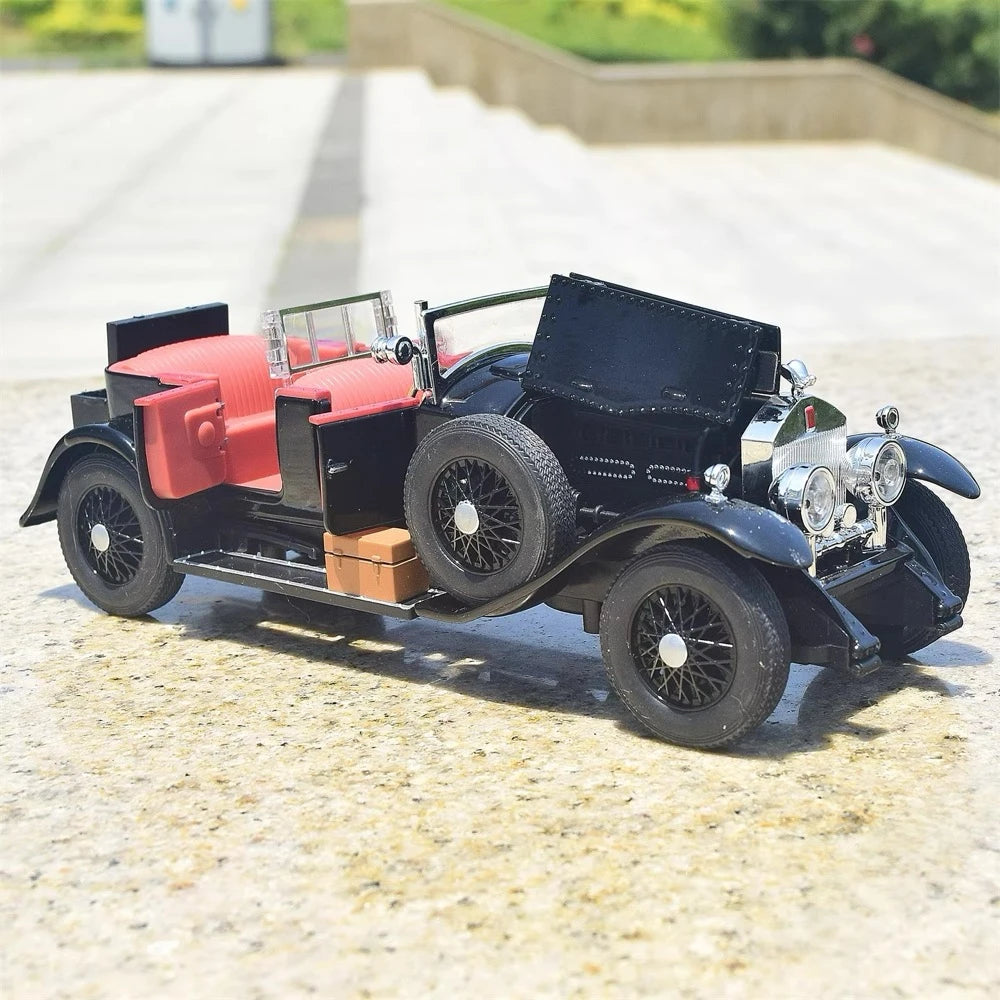 [TOY] 1:24 Rolls-Royce 1925 Phantom I Black Model Car Die-Cast