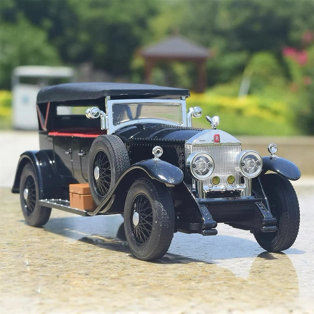 [TOY] 1:24 Rolls-Royce 1925 Phantom I Black Model Car Die-Cast