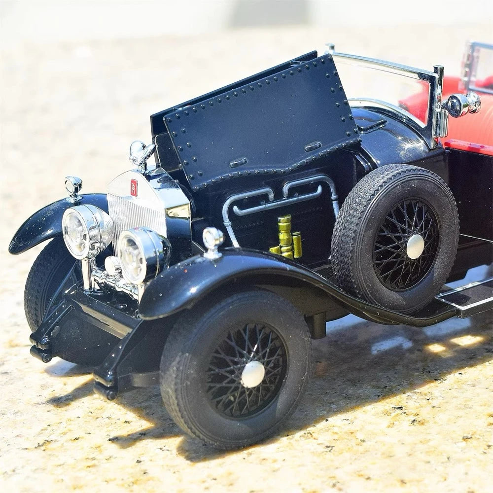 [TOY] 1:24 Rolls-Royce 1925 Phantom I Black Model Car Die-Cast