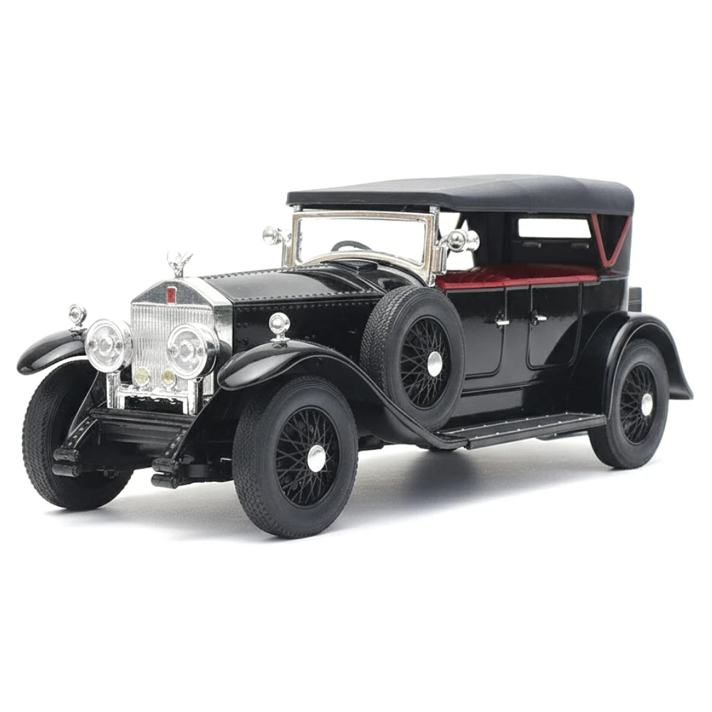 [TOY] 1:24 Rolls-Royce 1925 Phantom I Black Model Car Die-Cast