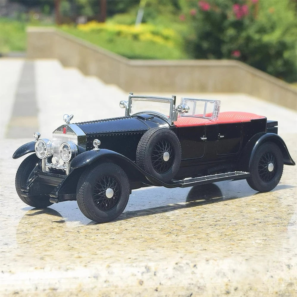 [TOY] 1:24 Rolls-Royce 1925 Phantom I Black Model Car Die-Cast