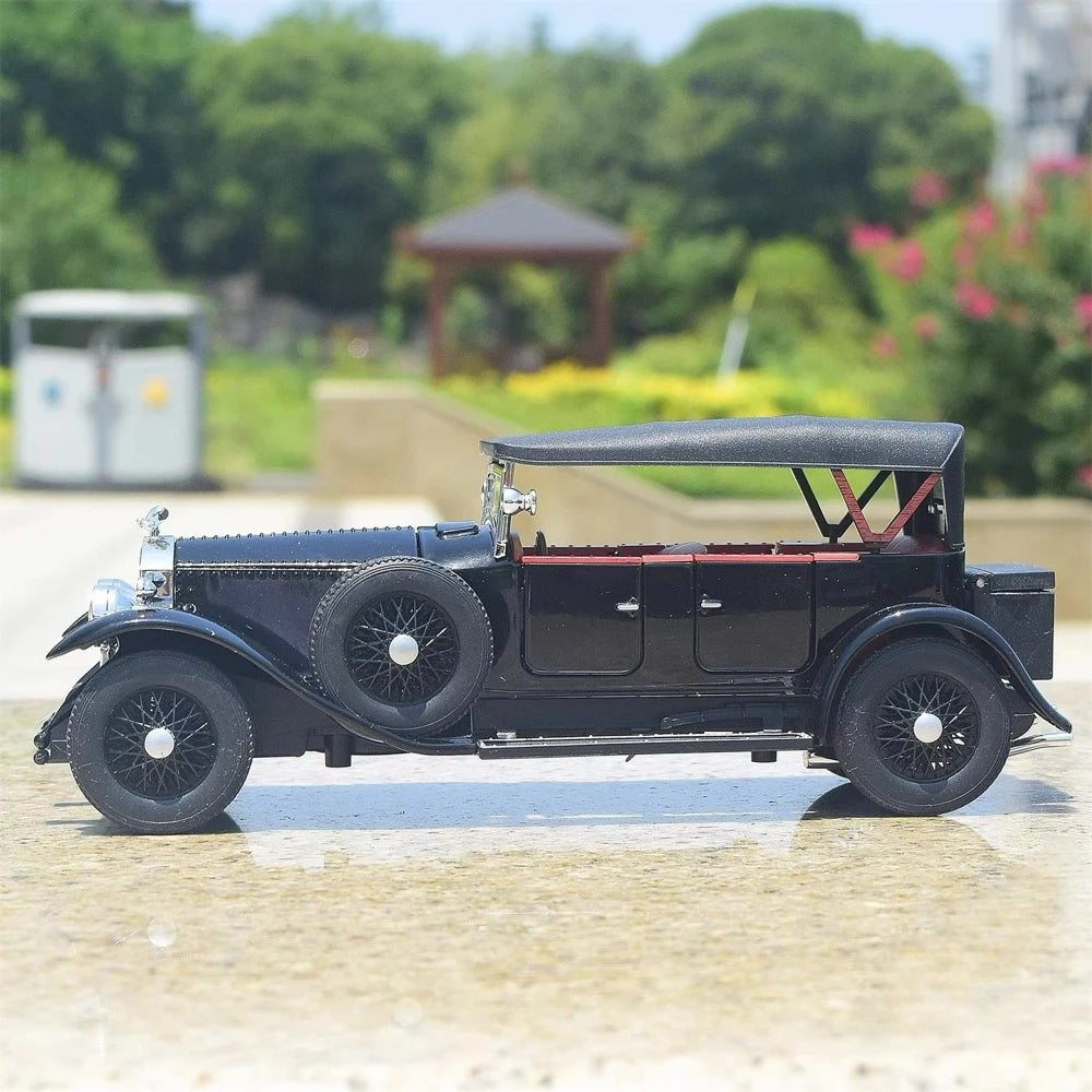 [TOY] 1:24 Rolls-Royce 1925 Phantom I Black Model Car Die-Cast