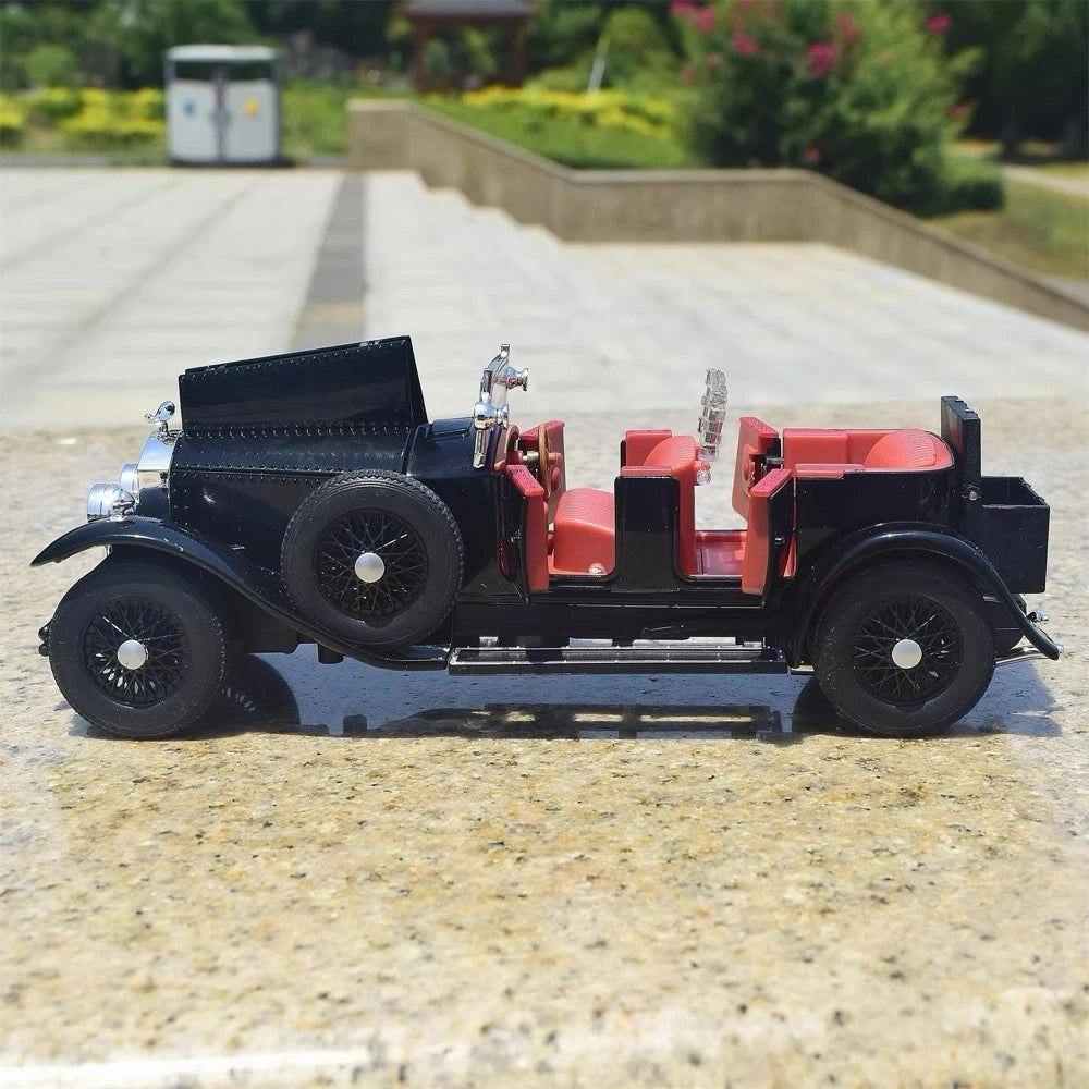 [TOY] 1:24 Rolls-Royce 1925 Phantom I Black Model Car Die-Cast