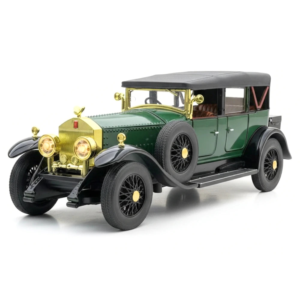 [TOY] 1:24 Rolls-Royce 1925 Phantom I Green Model Car Die-Cast