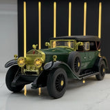 [TOY] 1:24 Rolls-Royce 1925 Phantom I vert voiture miniature Die-Cast