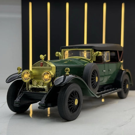 [TOY] 1:24 Rolls-Royce 1925 Phantom I Green Model Car Die-Cast