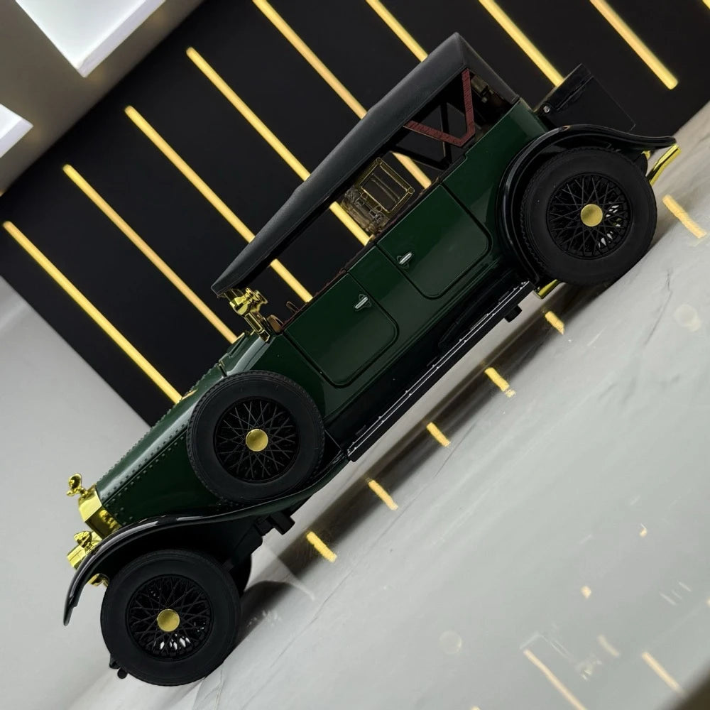 [TOY] 1:24 Rolls-Royce 1925 Phantom I Green Model Car Die-Cast