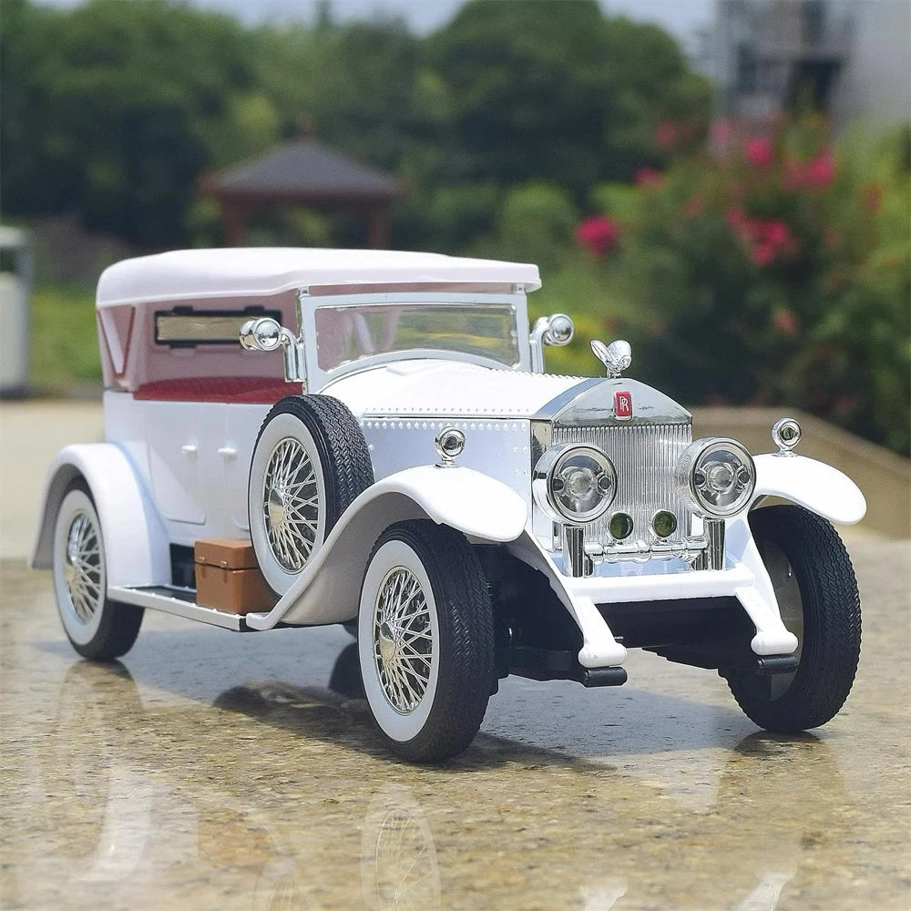 [TOY] 1:24 Rolls-Royce 1925 Phantom I White Model Car Die-Cast