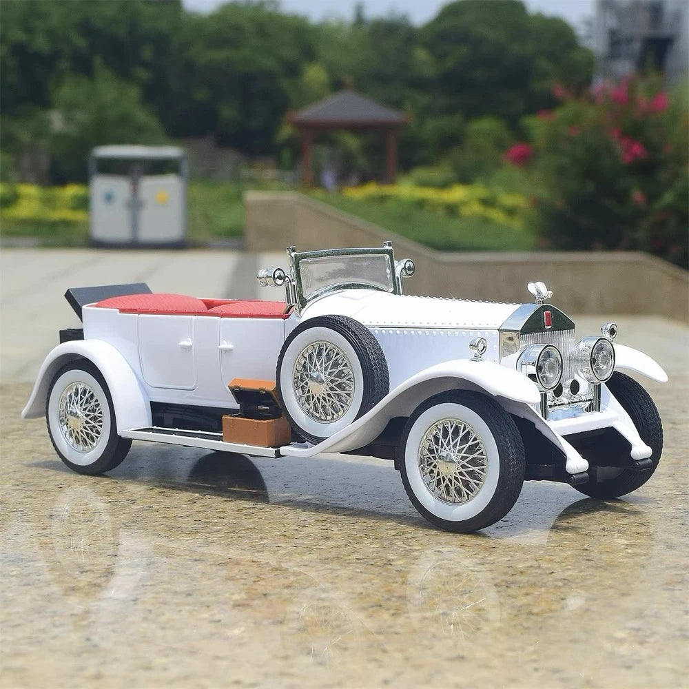 [TOY] 1:24 Rolls-Royce 1925 Phantom I White Model Car Die-Cast