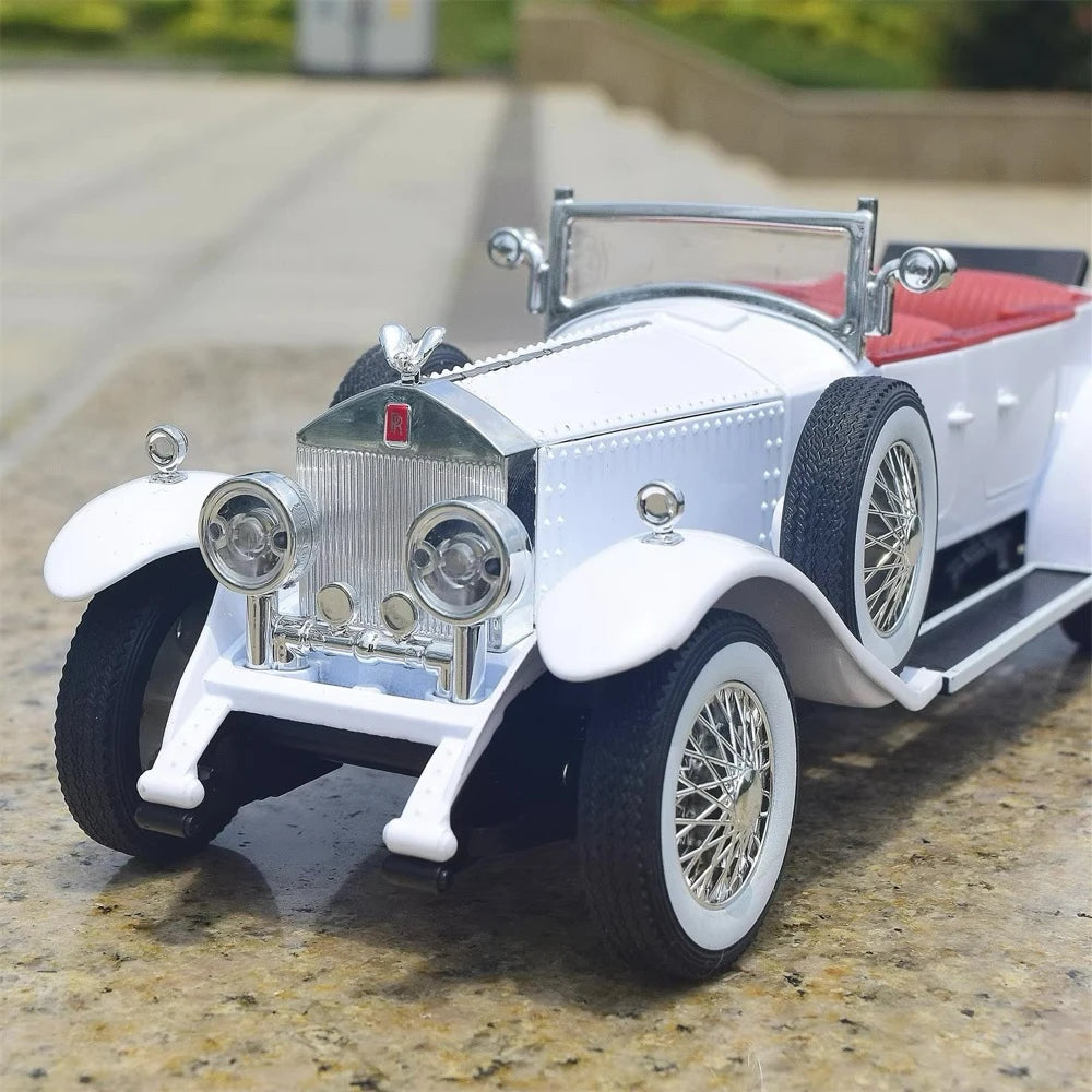 [TOY] 1:24 Rolls-Royce 1925 Phantom I White Model Car Die-Cast