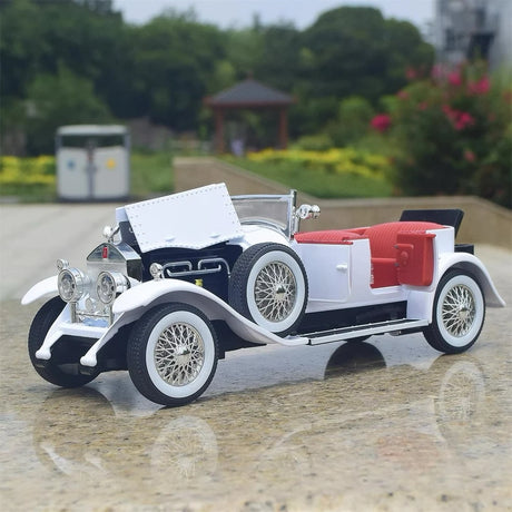 [TOY] 1:24 Rolls-Royce 1925 Phantom I White Model Car Die-Cast