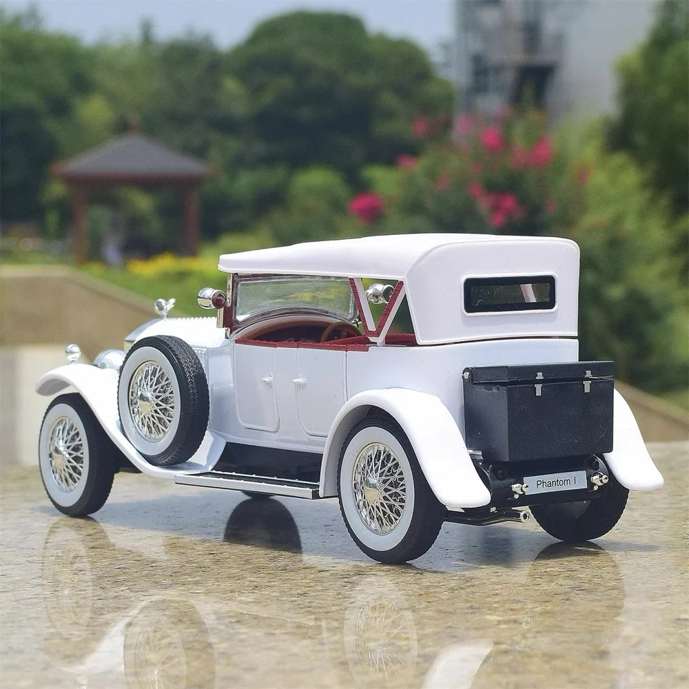[TOY] 1:24 Rolls-Royce 1925 Phantom I White Model Car Die-Cast