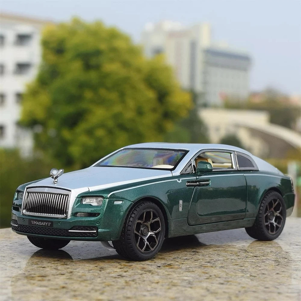[TOY] 1:24 Rolls-Royce 2013 Wraith Green Model Car Die-Cast