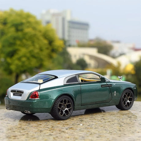 [TOY] 1:24 Rolls-Royce 2013 Wraith vihreä pienoismalli Die-Cast