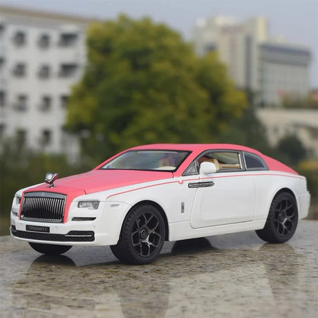 [TOY] 1:24 Rolls-Royce 2013 Wraith Pink Model Car Die-Cast