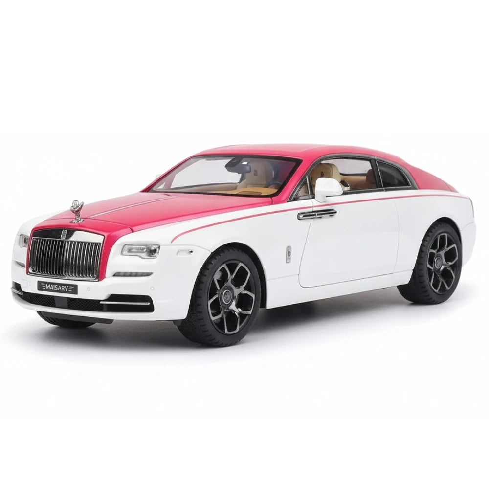 [TOY] 1:24 Rolls-Royce 2013 Wraith Pink Model Car Die-Cast