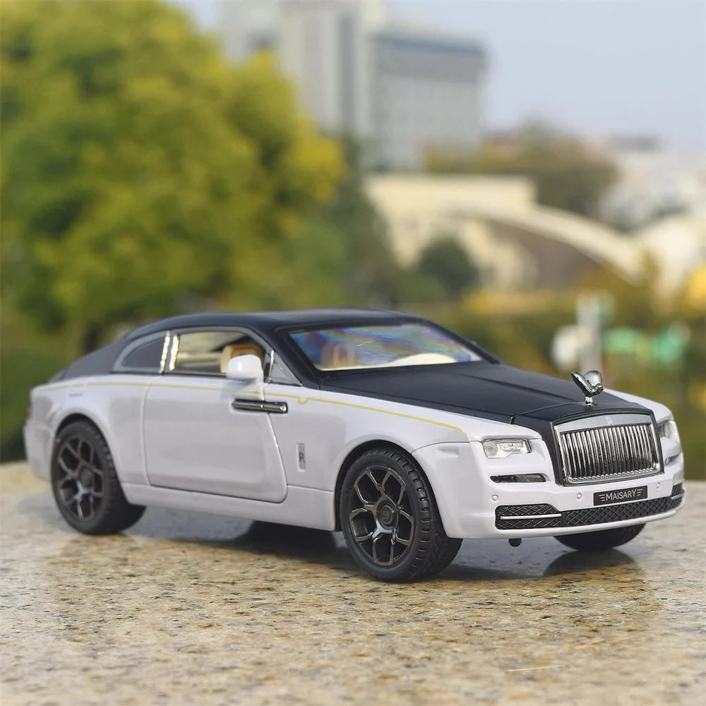 [TOY] 1:24 Rolls-Royce 2013 Wraith White Model Car Die-Cast