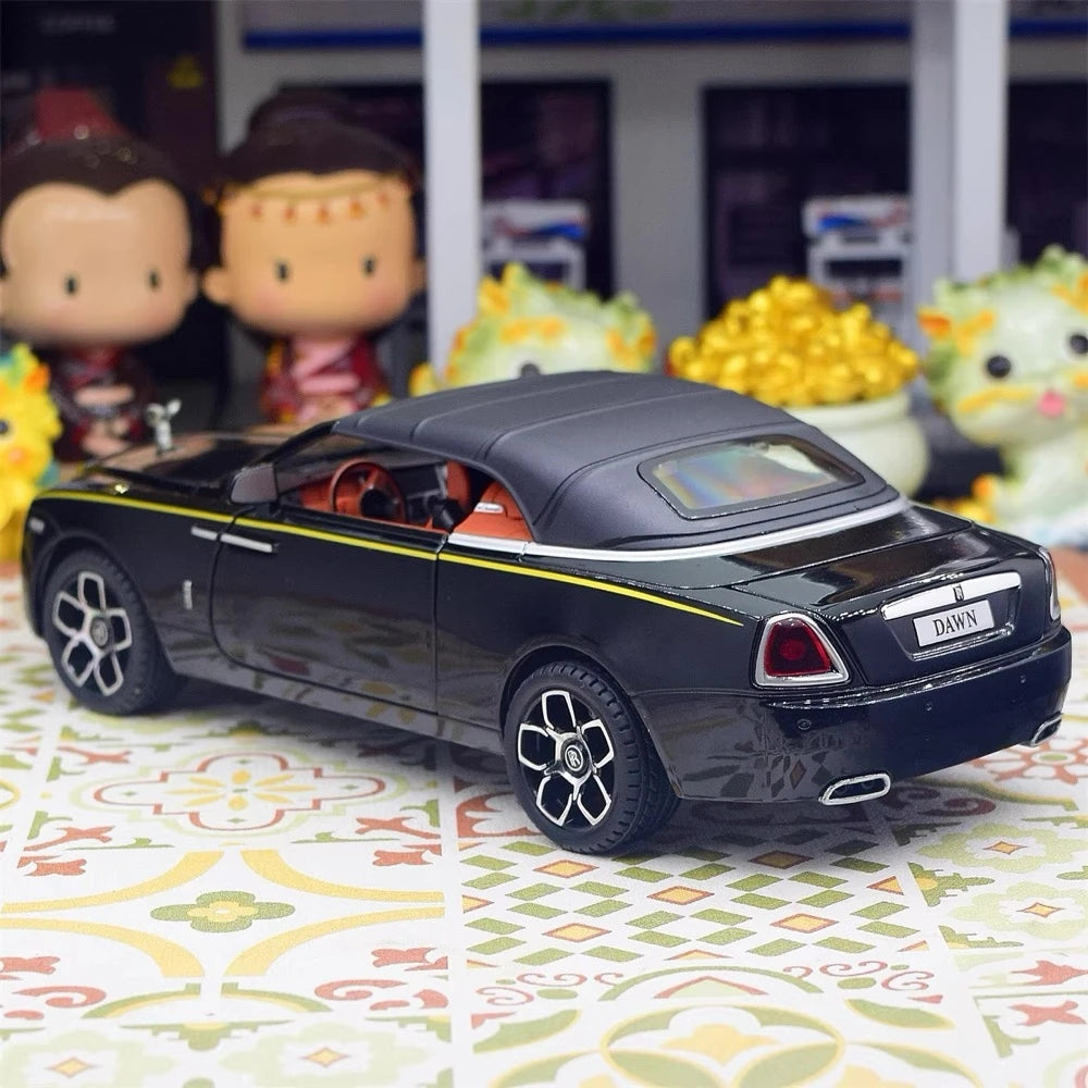 [TOY] 1:24 Rolls-Royce 2015 Dawn Black Model Car Die-Cast