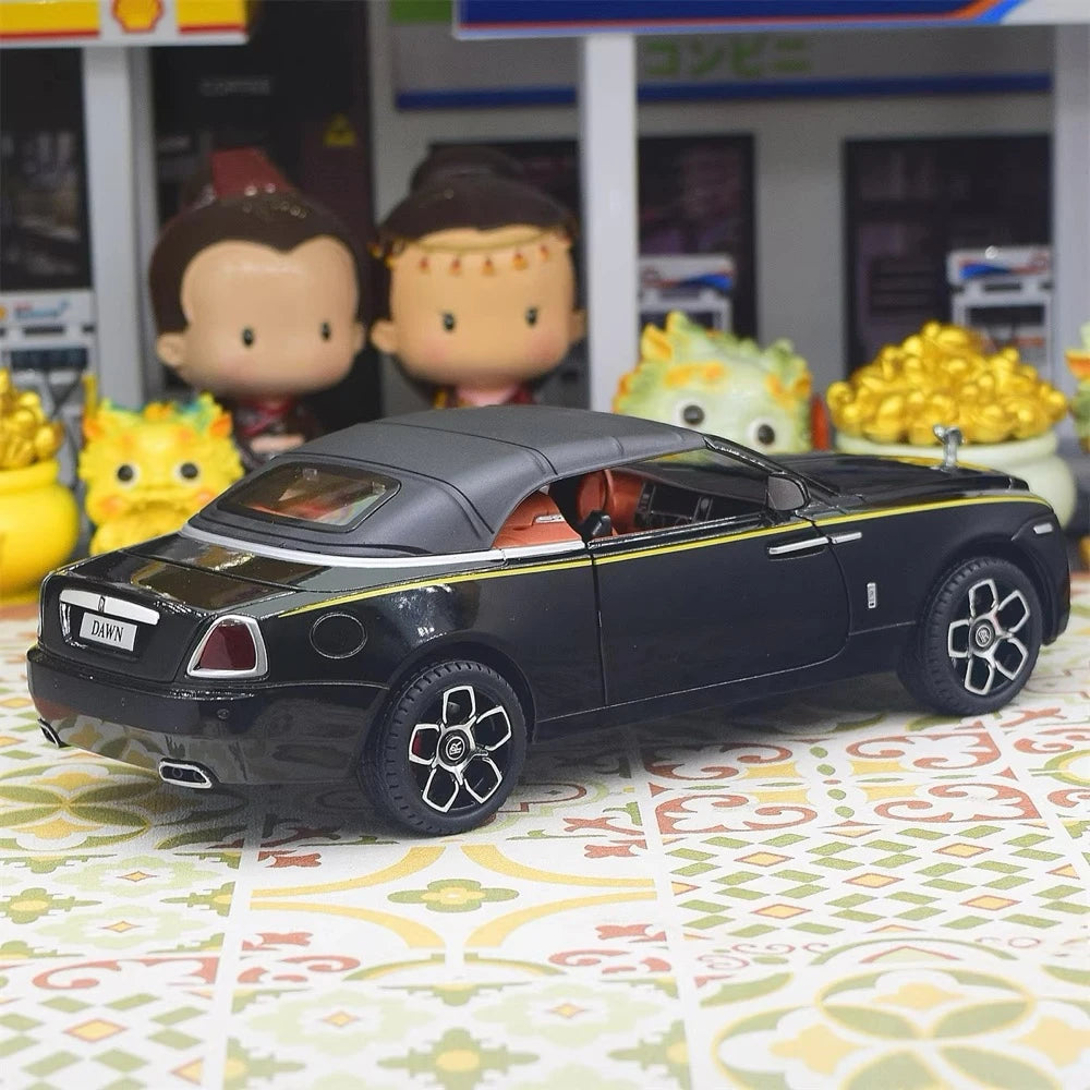[TOY] 1:24 Rolls-Royce 2015 Dawn Black Model Car Die-Cast