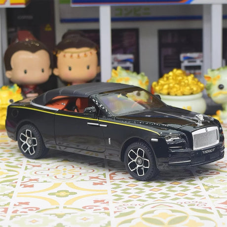 [TOY] 1:24 Rolls-Royce 2015 Dawn musta pienoismalli Die-Cast