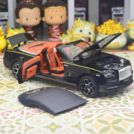 [TOY] 1:24 Rolls-Royce 2015 Dawn musta pienoismalli Die-Cast