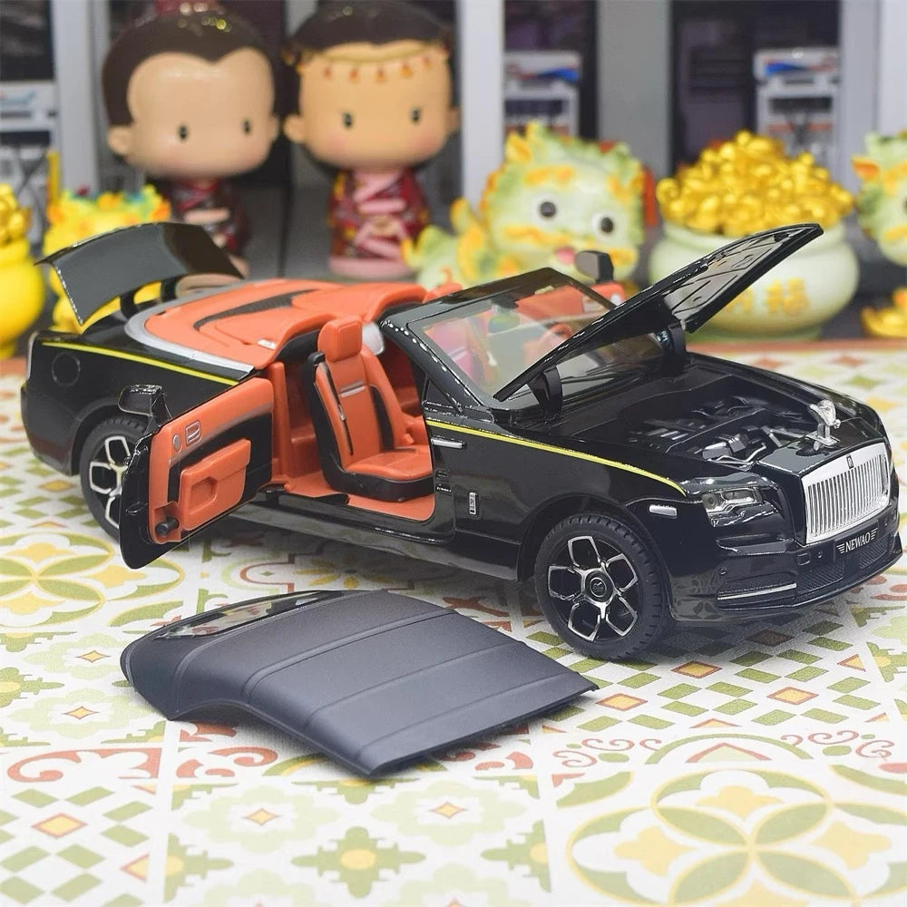 [TOY] 1:24 Rolls-Royce 2015 Dawn Black Model Car Die-Cast