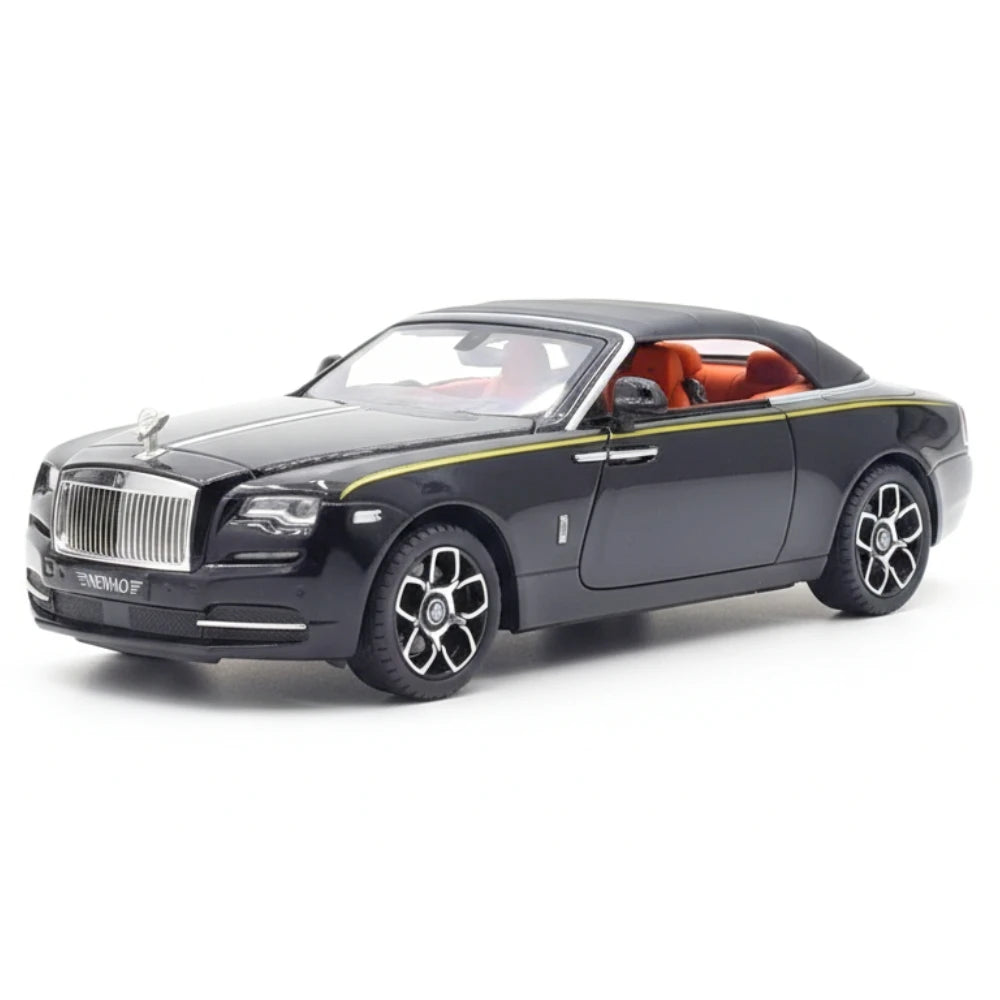 [TOY] 1:24 Rolls-Royce 2015 Dawn Black Model Car Die-Cast