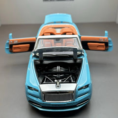 [TOY] 1:24 Rolls-Royce 2015 Dawn Blue Model Car Die-Cast