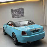 [TOY] 1:24 Rolls-Royce 2015 Dawn ブルー モデルカー Die-Cast