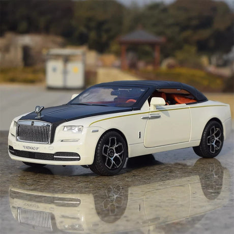 [TOY] 1:24 Rolls-Royce 2015 Dawn White Model Car Die-Cast