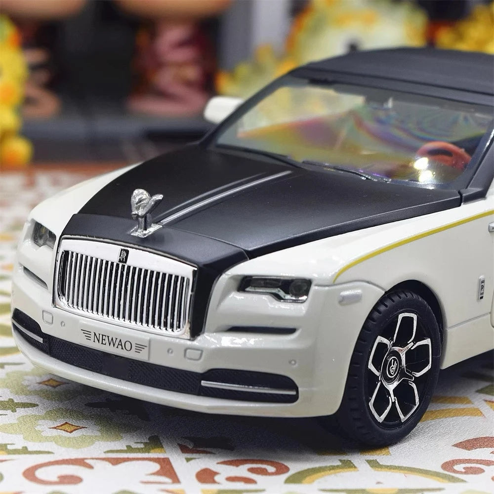 [TOY] 1:24 Rolls-Royce 2015 Dawn White Model Car Die-Cast