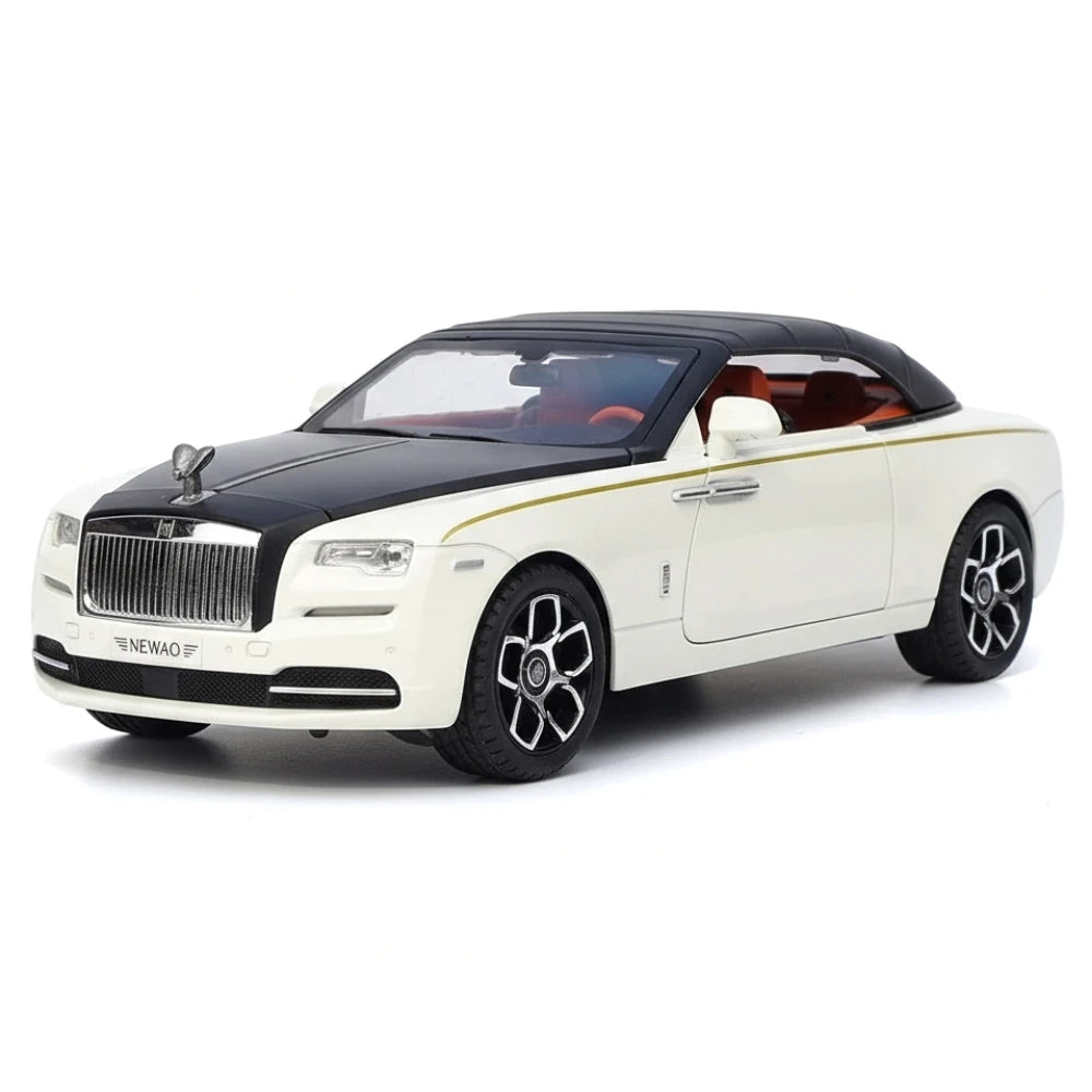 [TOY] 1:24 Rolls-Royce 2015 Dawn White Model Car Die-Cast