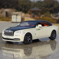 [TOY] 1:24 Rolls-Royce 2015 Dawn White Model Car Die-Cast