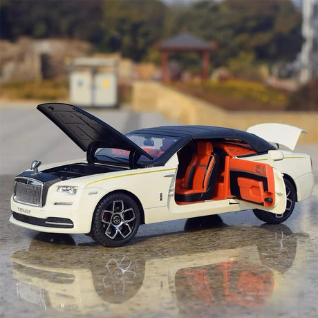 [TOY] 1:24 Rolls-Royce 2015 Dawn White Model Car Die-Cast