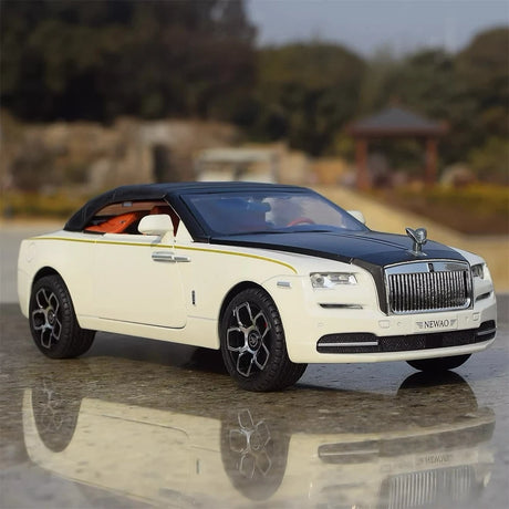 [TOY] 1:24 Rolls-Royce 2015 Dawn White Model Car Die-Cast