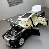 [TOY] 1:24 Rolls-Royce 2017 Phantom Black Model Car Die-Cast